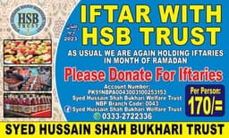 Holding of IFTARIES in month of Ramadan